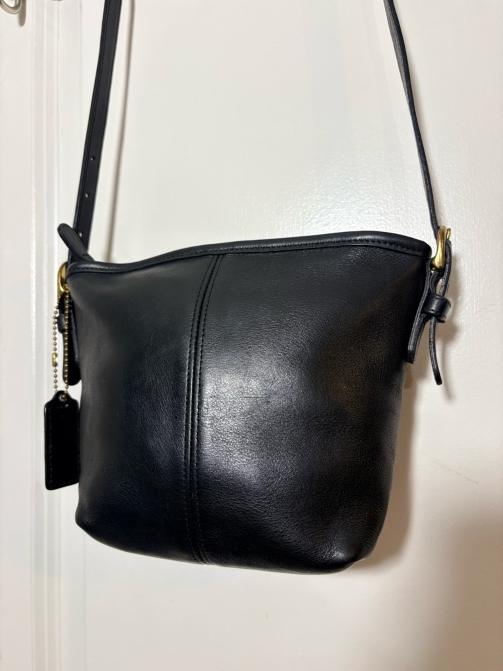 Vintage Coach 4107 Soho Small Basket Crossbody - 1998 - Made in USA